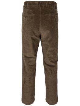 Cordhose Stretch für Herren - Braun