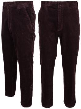 Cordhose Stretch für Herren - Dunkelbraun