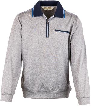 Langarm Poloshirt für Herren - Beige