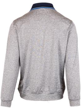 Preview: Langarm Poloshirt für Herren - Beige