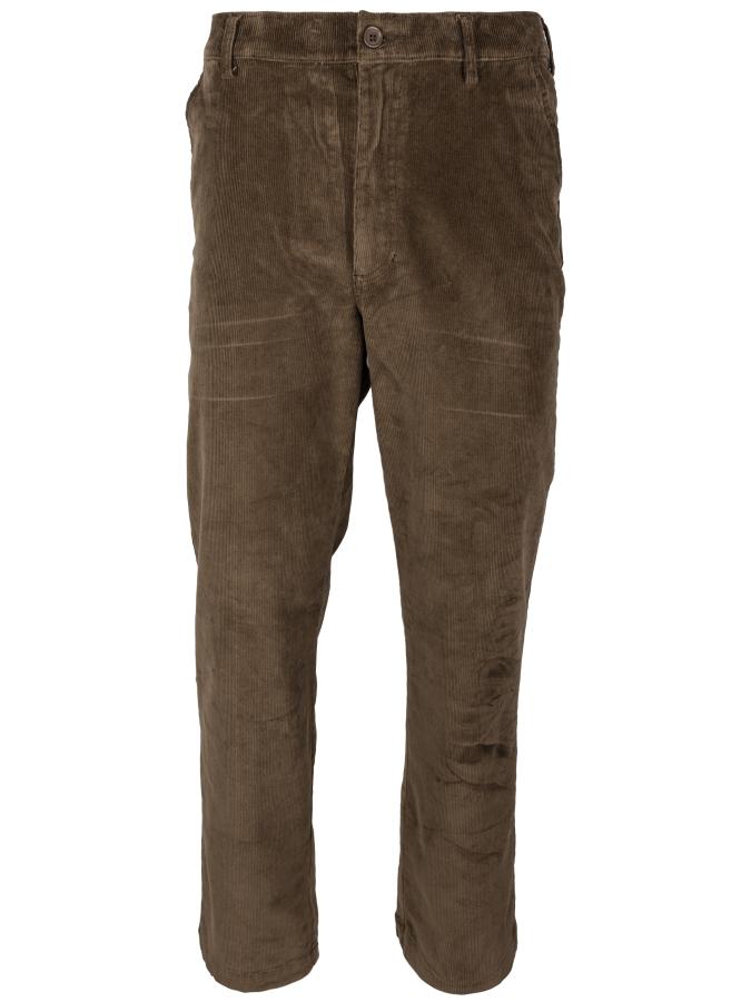 Cordhose Stretch für Herren - Braun