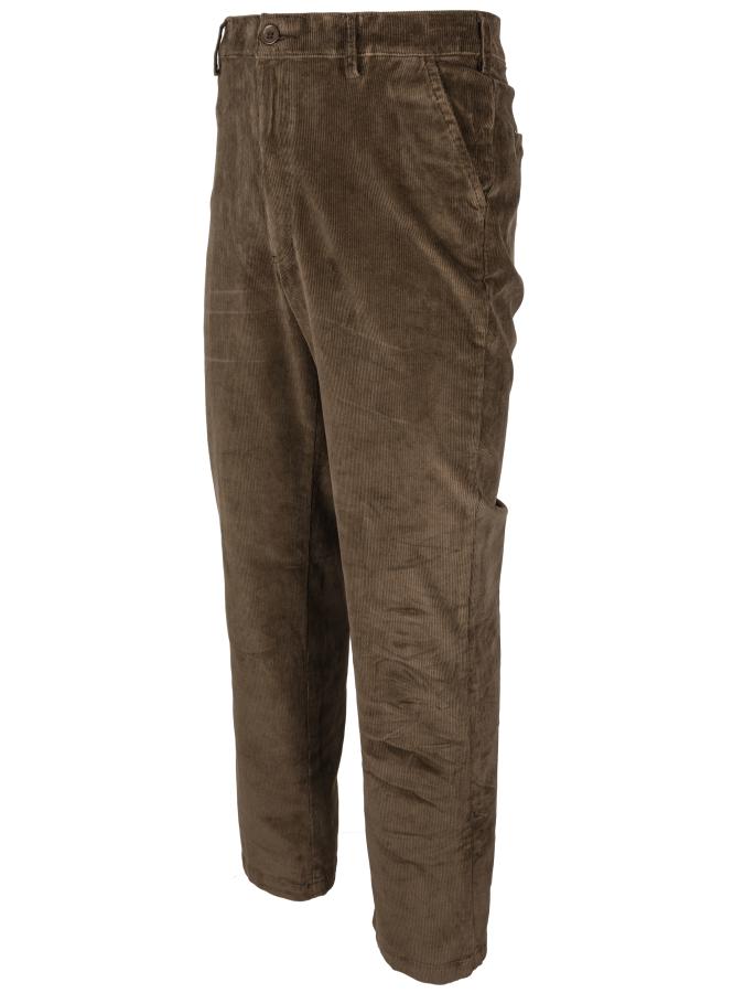 Cordhose Stretch für Herren - Braun