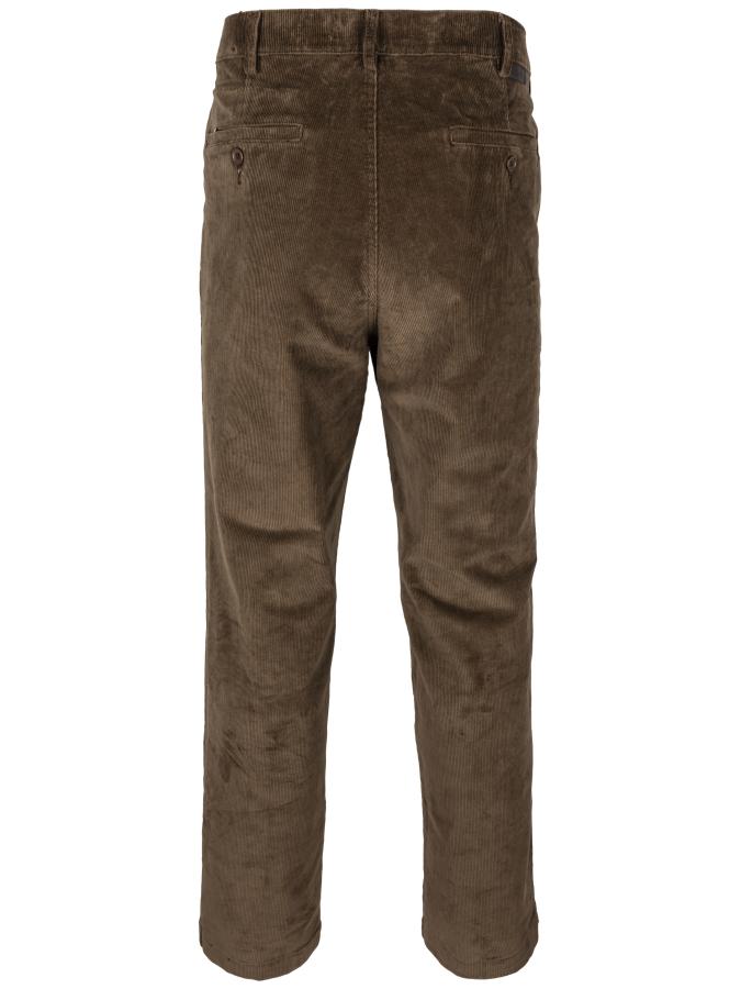 Cordhose Stretch für Herren - Braun