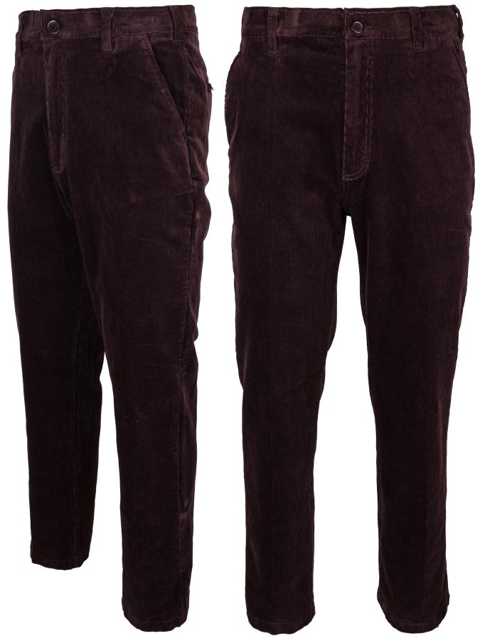 Cordhose Stretch für Herren - Dunkelbraun