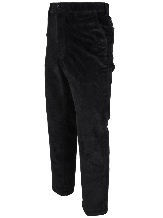 Cordhose Stretch für Herren - Schwarz