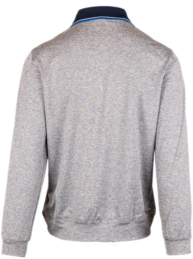 Langarm Poloshirt für Herren - Beige